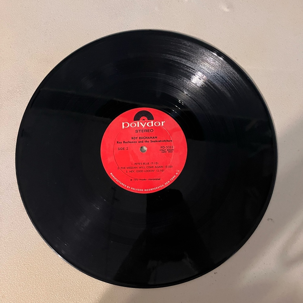 💙 Roy Buchanan Vinyl Album